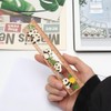 Rose Gold Metal Ruler Hollow Brass Rulers Panda Metal Bookmarks