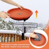 Lovppy Heated Bird Baths for Outdoors for Winter, 100W Heated