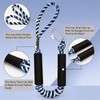 2 PK Blue Bungee Dock Lines for Boats 2FT with