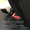 2Pcs Motorcycle Foldable Foot Pegs M8 Antislip Aluminium Alloy Universal