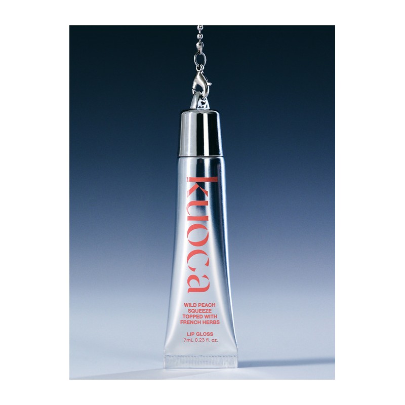 Kuoka Wild Peach Lip Gloss 7ml / 와일드피치 립 글로스