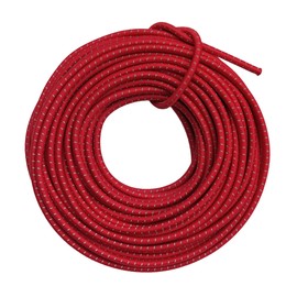 DLLM Elastic Cord, Sneakers, Reflective Rubber Rope, Outdoors, Durable, UV Resistant, Elastic Cord, Elastic Line, Elastic Cord, Round Rubber, Elastic Rubber, Fashionable, Backpack, Cord, Width 0.1