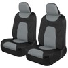 Motor Trend AquaShield Waterproof Front Seat Covers, Gray Seat Covers
