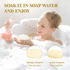 4 Pcs Natural Loofah Sponge,Organic Exfoliating Loofah,Suitable for Men and