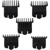 HaeKap 5 Pack Black Replacement Trimmer Guards Fit for Andis