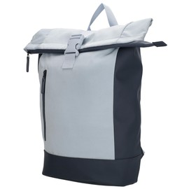 Beagles Unisex Rolltop Laptop Backpack 15.6 inch (34.5x19.4 cm) (Light Blue)