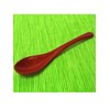 Aoba Spoon, Antibacterial, Vermilion, Red, Scoop to the End