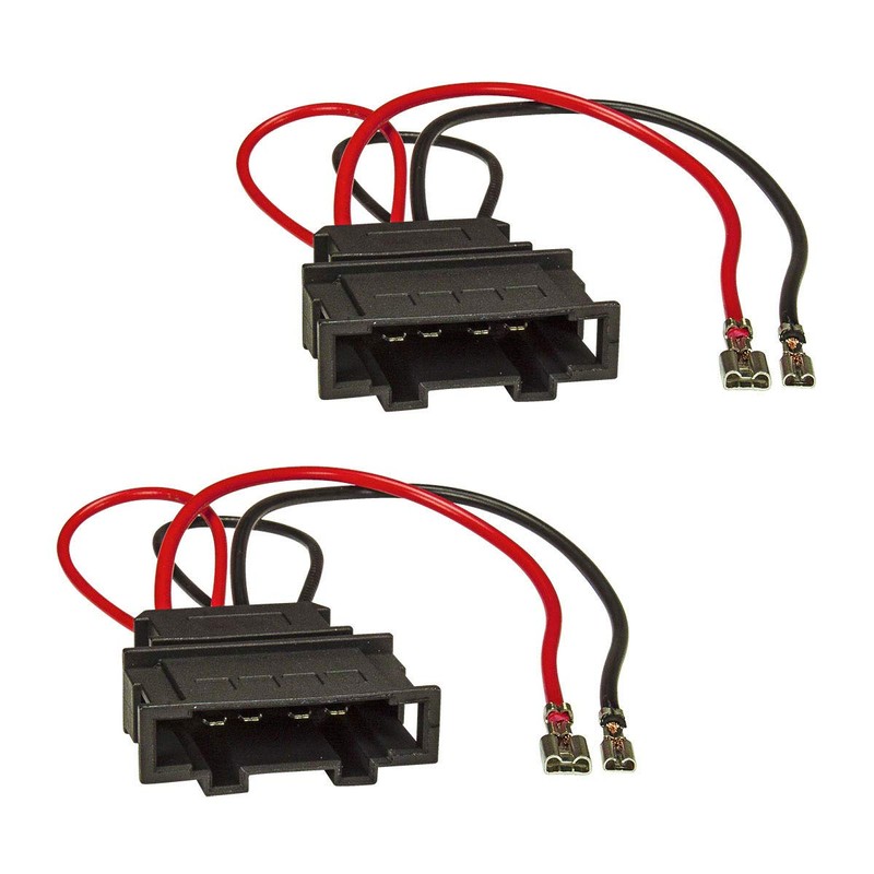 tomzz Audio 2857-011-1 Speaker Rings Adapter + Cable Compatible with