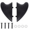 LaRandom 2 Pcs 1.5" Surfboard Fish Fin Nylon Soft Top