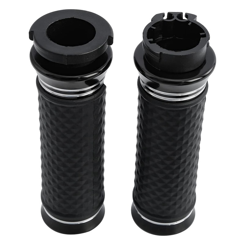 TCT-MOTORPARTS 1" Handlebar Hand Grip Fits for Harley Touring Street