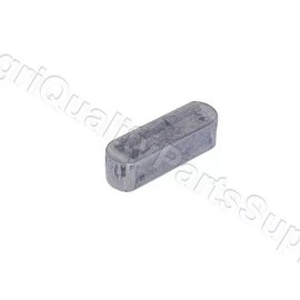 Finish mower Blade Spindle key, Servis Rhino # 00775024 Round End Key 8 x 7 x 25