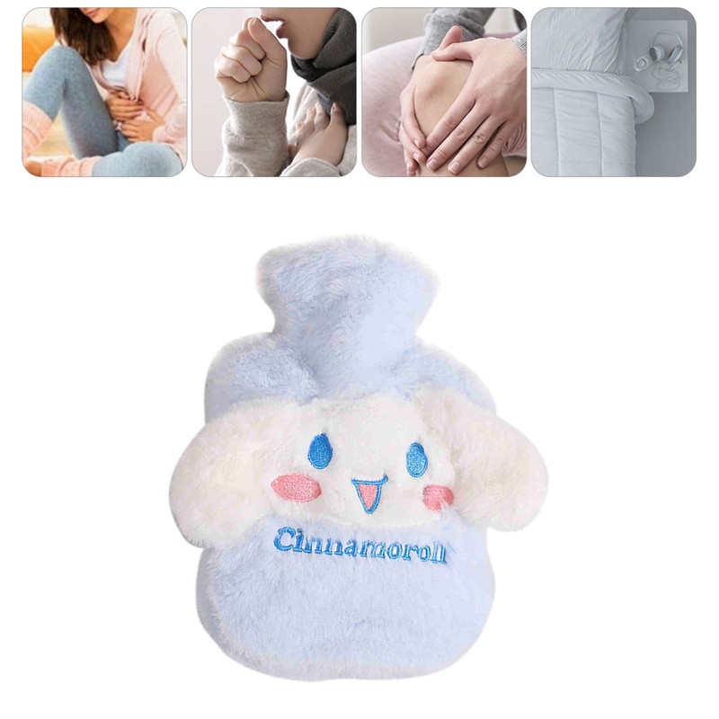 1000ml Cute Hot Water Bag Plush Large Capacity Soft Detachable