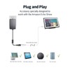 Tonton 30W 10ft Echo Show Power Extension Cord Cable Compatible