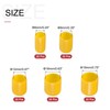 QUARKZMAN Pack of 100 Rubber End Caps 6/9/12/16/19 mm Rubber