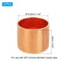 PATIKIL 5/8" Copper Pipe End Cap, 1Pcs Copper Fitting Cap