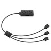 EZDIY-FAB RGB Fan Converter, 12V RGB to 5V ARGB Transfer