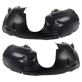 TRQ TRQ Front Inner Fender Liner Set Compatible with 2008-2011 Ford Focus FO1248131 FO1249131