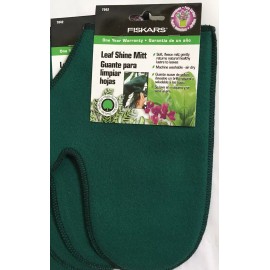 Fiskars 2 Leaf Shine Mitts Gently Returns Natural Healthy Plants Lustre t Leaves FISKARS