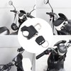 Windance 22mm 7/8" Motorcycle Helmet Lock Anti-Theft,Security Aluminum Alloy Iron