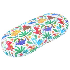 Paule & Knopf Colourful hard shell glasses case not only for children with trendy dinosaur print NICKY
