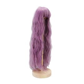 1/3 BJD Doll Wig, Wig Doll Replacement, Long Curly Doll Hair Wig with High Elasticity Inner Mesh for 8.3‑9.4in Doll, Doll Making Supplies ()