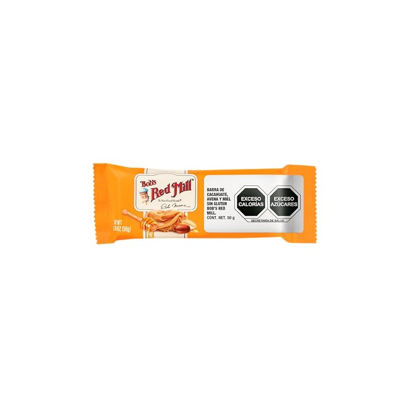 Bob's Red Mill Peanut Butter Honey & Oats Snack Bar