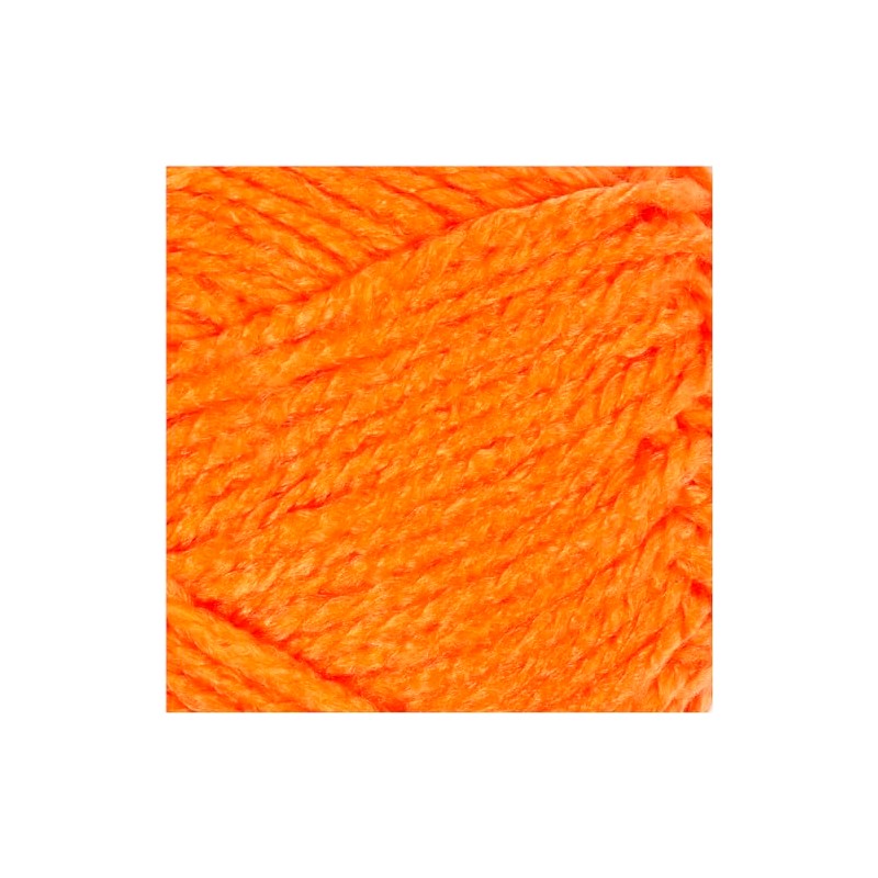 421709 50g 80m Neon Orange - Acrylic Double Knit Wool