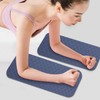 Non-slip Mini Yoga Mat (Set of 2) for Home and Gym Workouts Yoga Mat 10mm - Blue (2-pack)