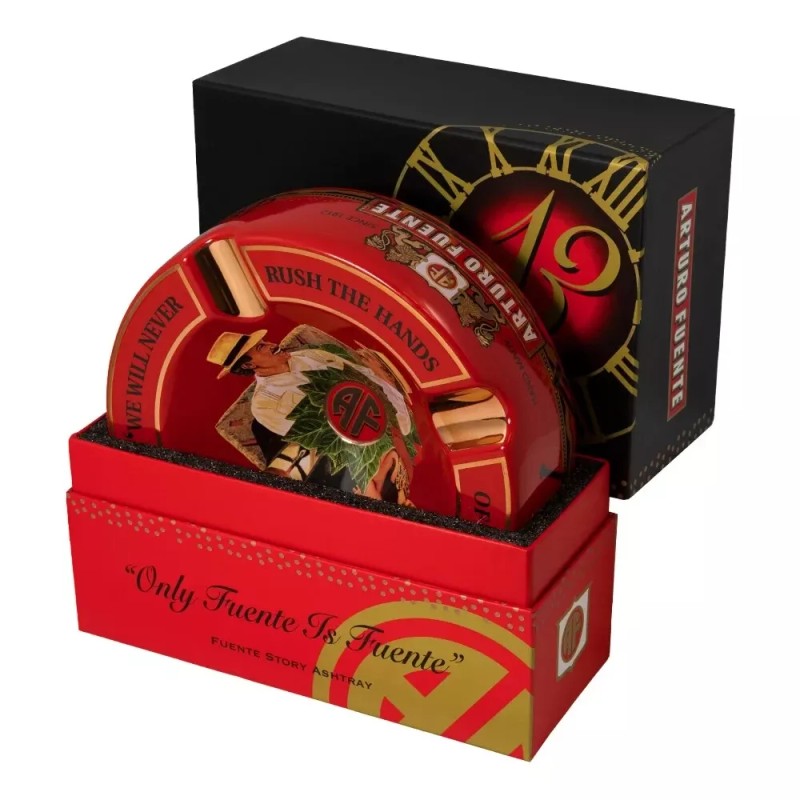 Arturo Fuente Ceramic Cigar Ashtray - Red