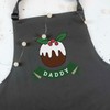 Stickerscape Christmas Apron (Christmas Pudding - Red) | Christmas Baking