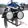 Universal Motorcycle LED Odometer Meter Tachometer Gauge Speedometer Instrument 12V