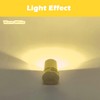 SUZEYAR 10 Pack Small Spotlight Battery Operated LED Lights, Warm