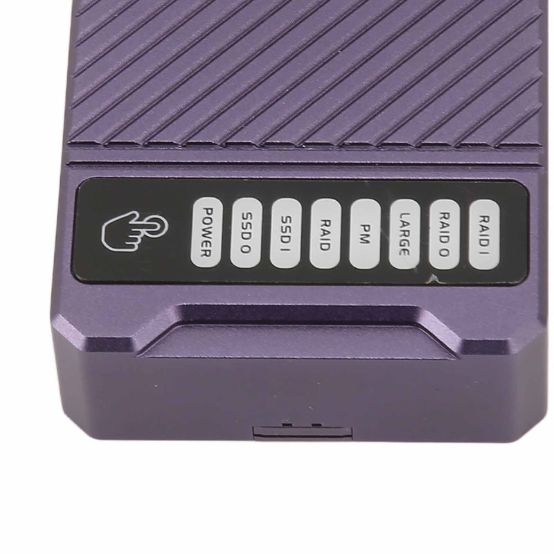 RAID Hard Drive Enclosure NVMe Dual Bay 20Gbps 4 Modes