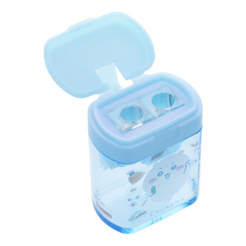 Sunstar Stationery S4306449 Chiikawa Sharpener, 2 Holes, Test