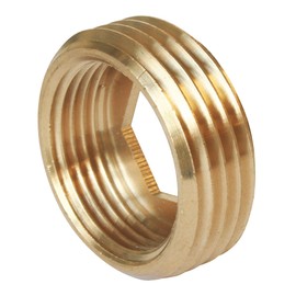 SOMATHERM //859-20-15, Raw Brass Fur Male 20/27 Female 15/21-Quick and Easy Connection for Domestic Water Networks and Heating-Corrosion Resistance and Longevity, Gray, Mâle 20/27-Femelle 15/21