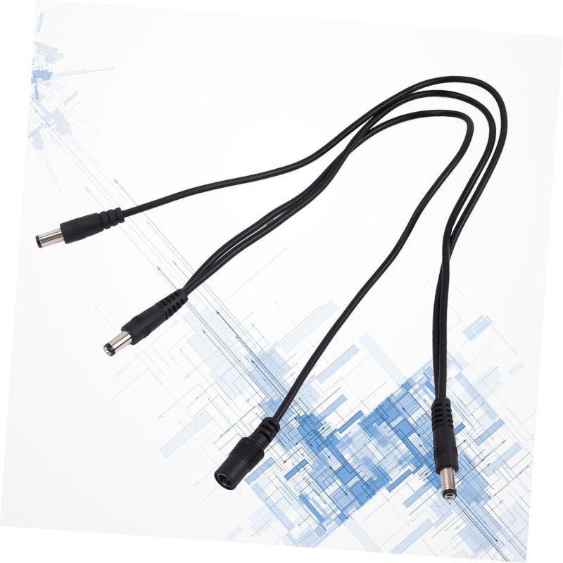 VICASKY Daisy Chain to Guitar Effects Power Supply Cable Black