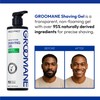 RED Pro GROOMANE Barber-Grade Shaving Gel for Men, Non-Foaming Clear