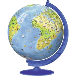 Ravensburger Italy 12340 7 – Globo geografico 3d puzzle