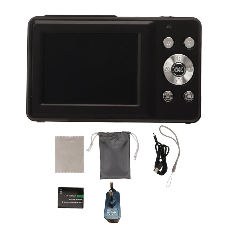 Digital Camera for Teens Kids 44MP 1080P HD 16X Digital