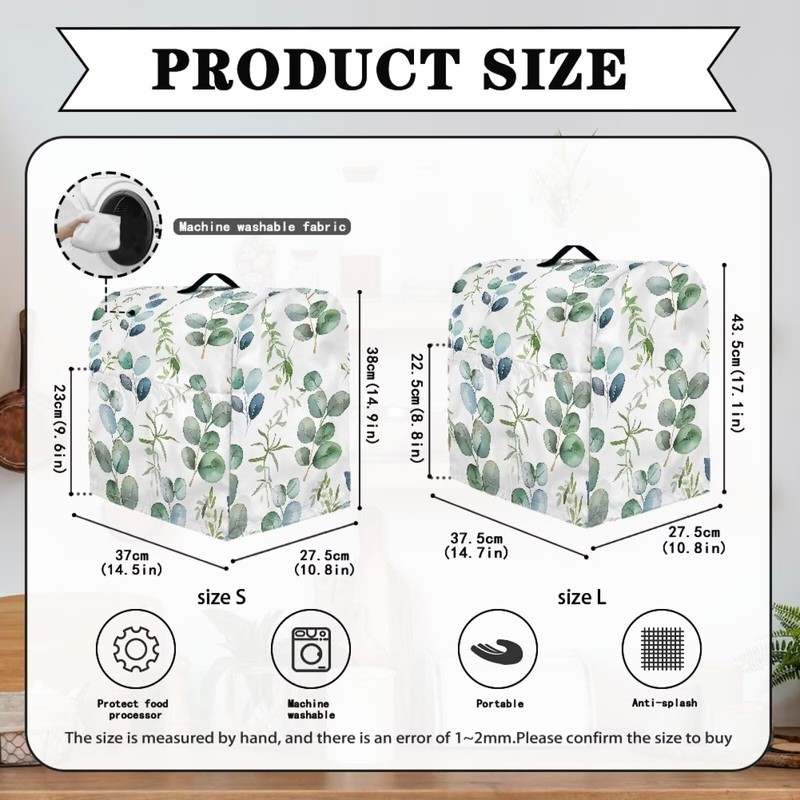 Txsniver Dust Cover for Kitchen Mixer Waterproof Stand Cover for
