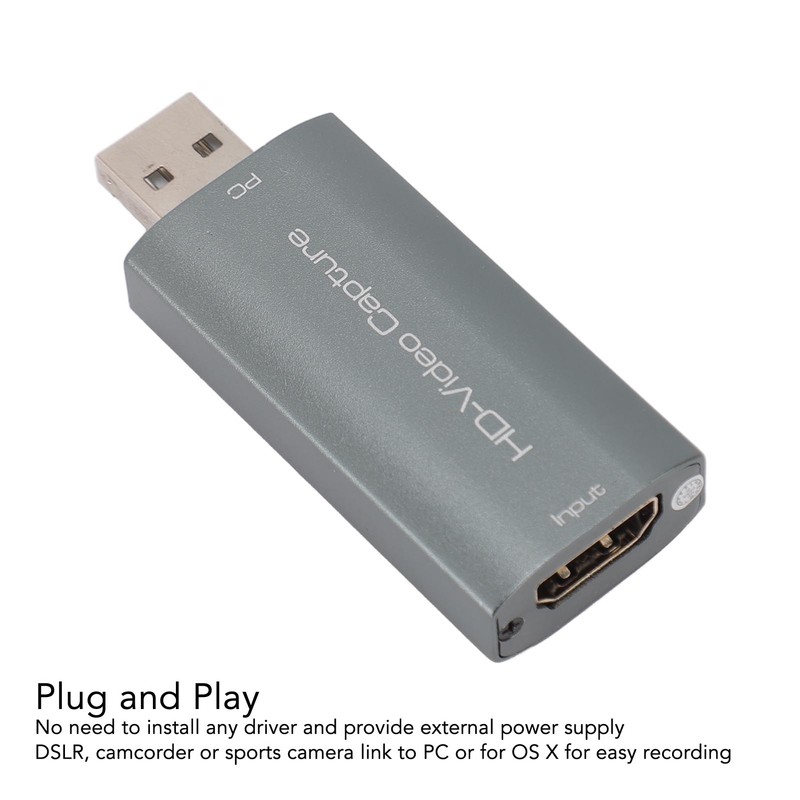 4K Video Capture Card Professional Plug and Play 1080P 60Hz
