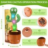 JISON21 Dancing Cactus Toy Talking Cactus Singing and Repeat What