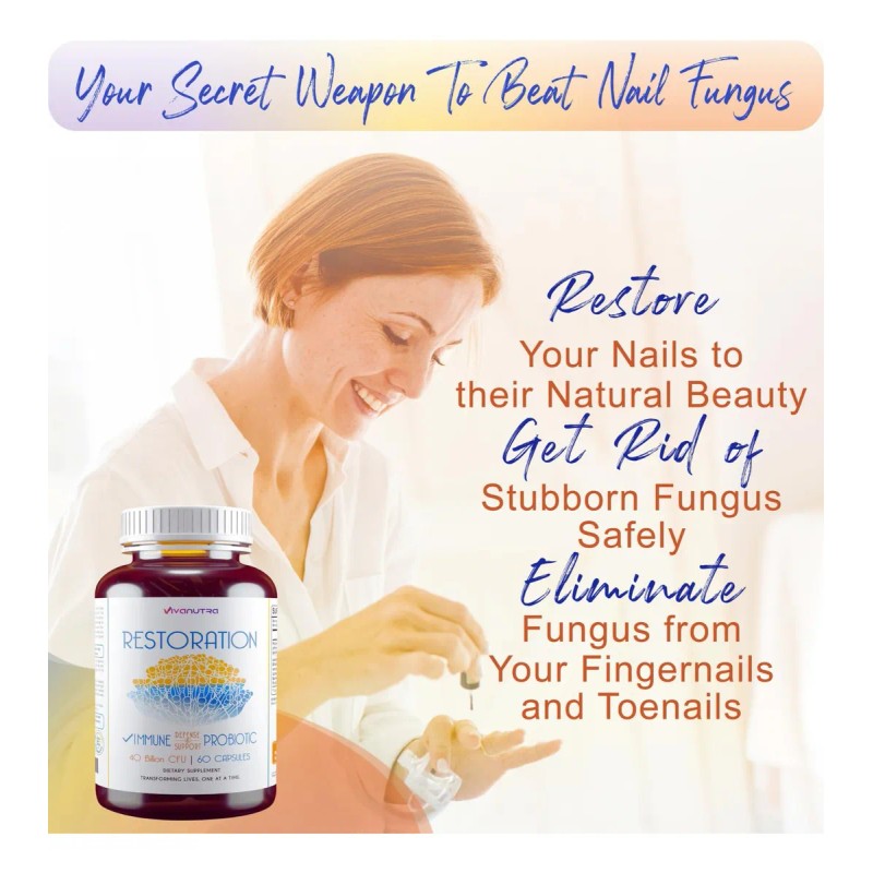 Vivanutra Tratamiento Hongos Uñas 60 Cápsulas