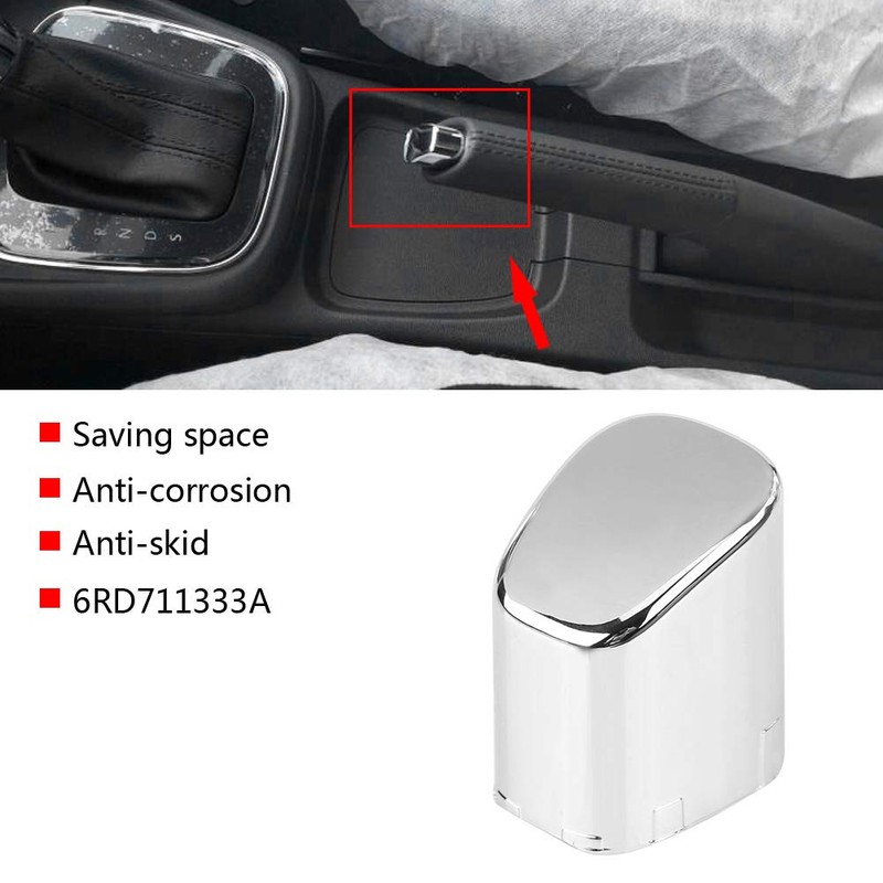 Zerone Push Button Car Handbrake Lever, ABS Handbrake Push Button