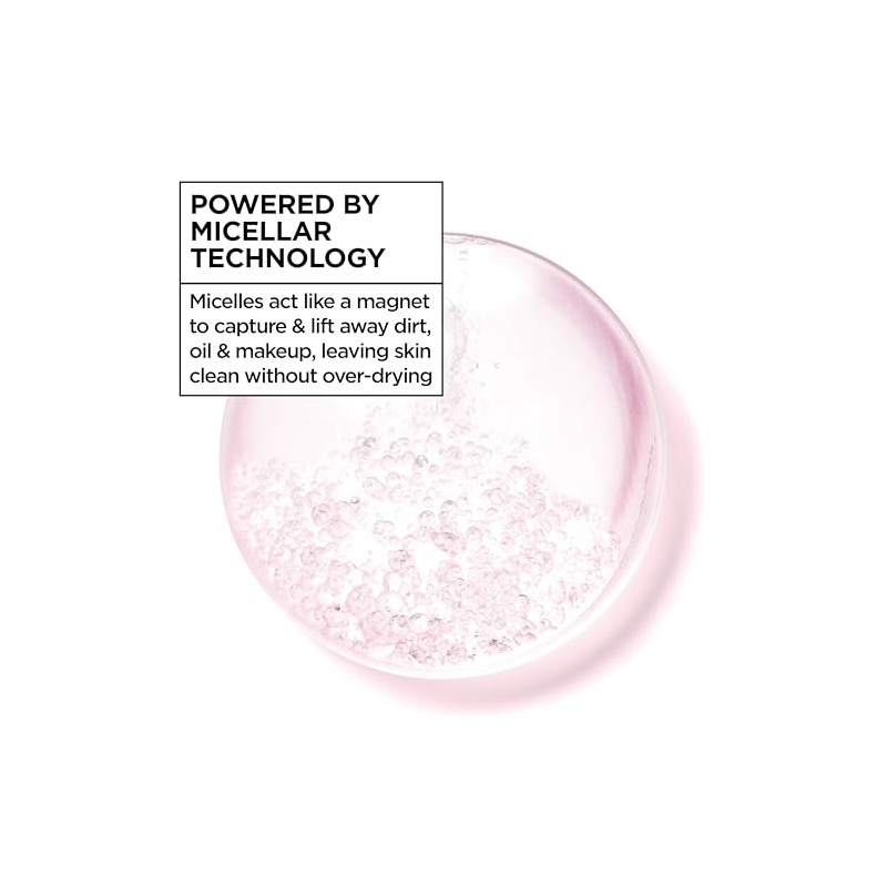 Garnier SkinActive Micellar Cleansing Water, For All Skin Types, (Pack