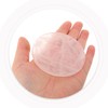 Rose Quartz Crystal Coasters, Round Gemstone Coaster for Drinks Pink