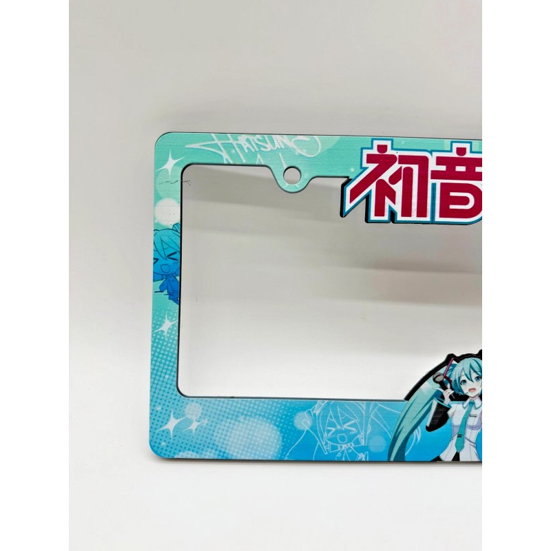 Hatsune Miku License Plate Frame
