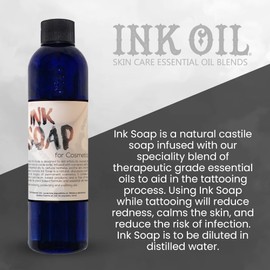 Ink Oil's Tattoo Aftercare Soap I Salve Ointment for Healing Tattoo I Perfect For Tattoo Lovers I Aftercare Essentials For All Skin I Inked OilI Aesthetic Beauty Products I Soothing Tattoo Care