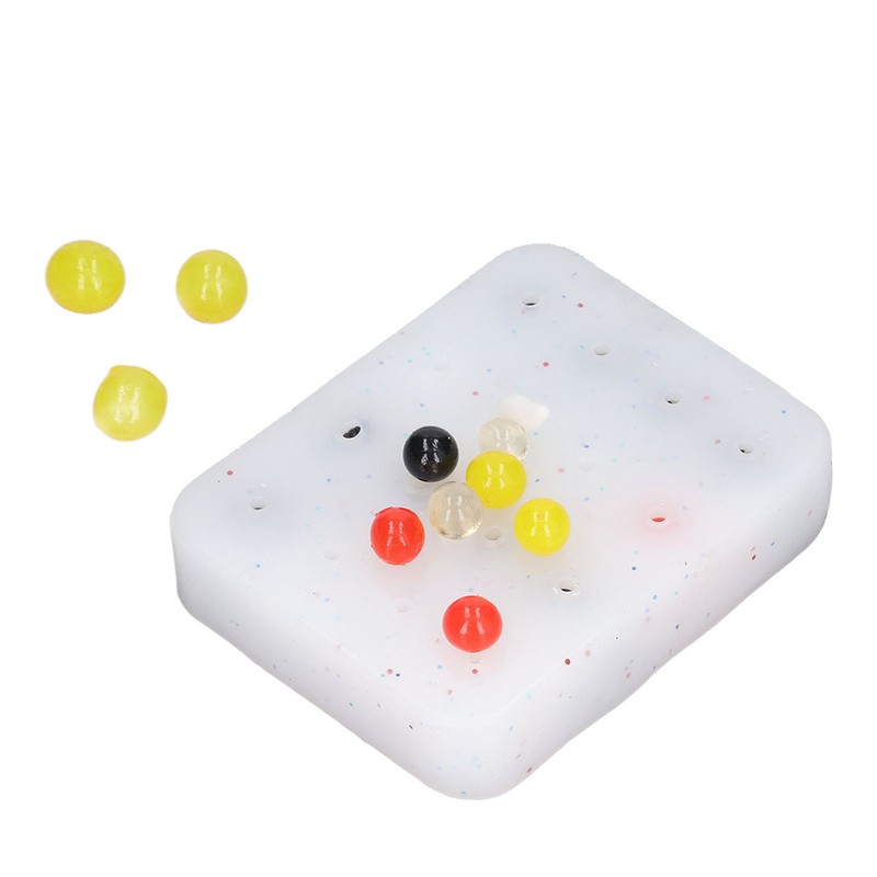 Pimple Popping Toy White Intersting Stress Relief Reusable Squeeze Acne