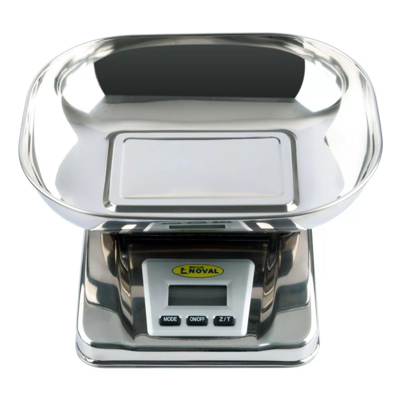 Noval Báscula Noval Digital Para Cocina 5kg Y Charola Acero